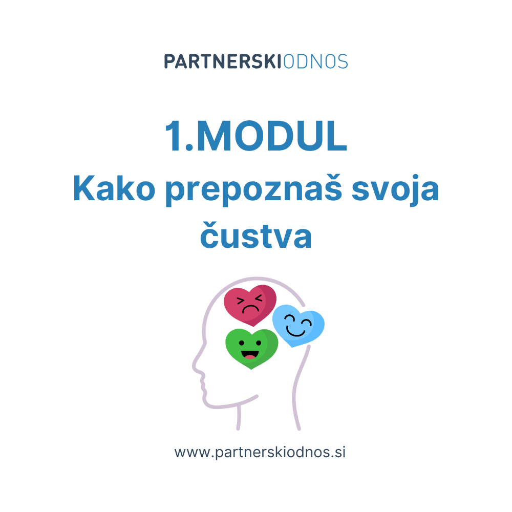 1.Modul - prepoznaj čustva v svojem življenju