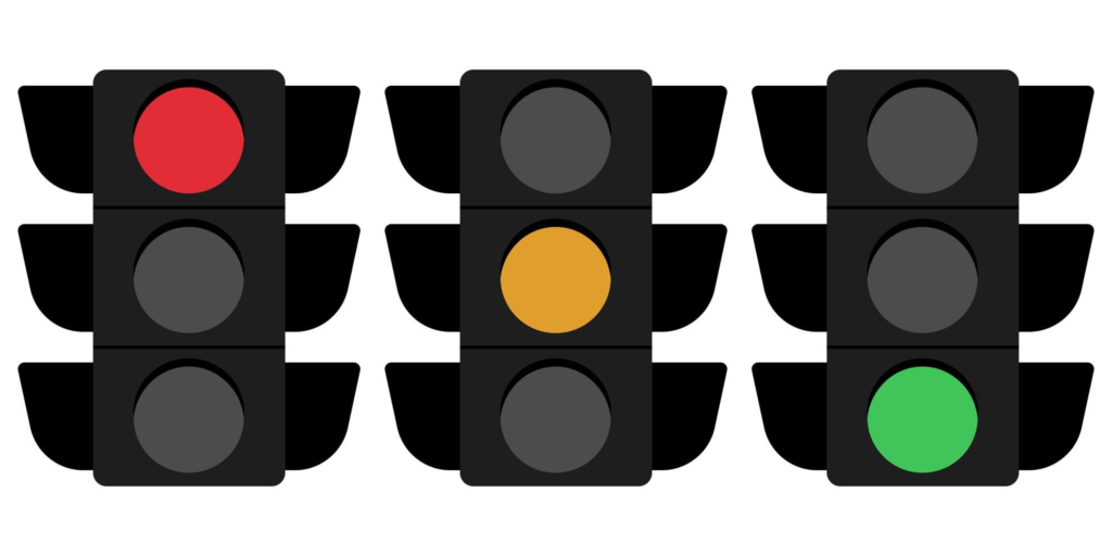 Tehnika semaforja za obvladovanje jeze